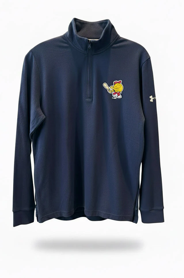 Worcester Red Sox Under Armour Marine Navy Gameday HW Icon 1/4 Zip