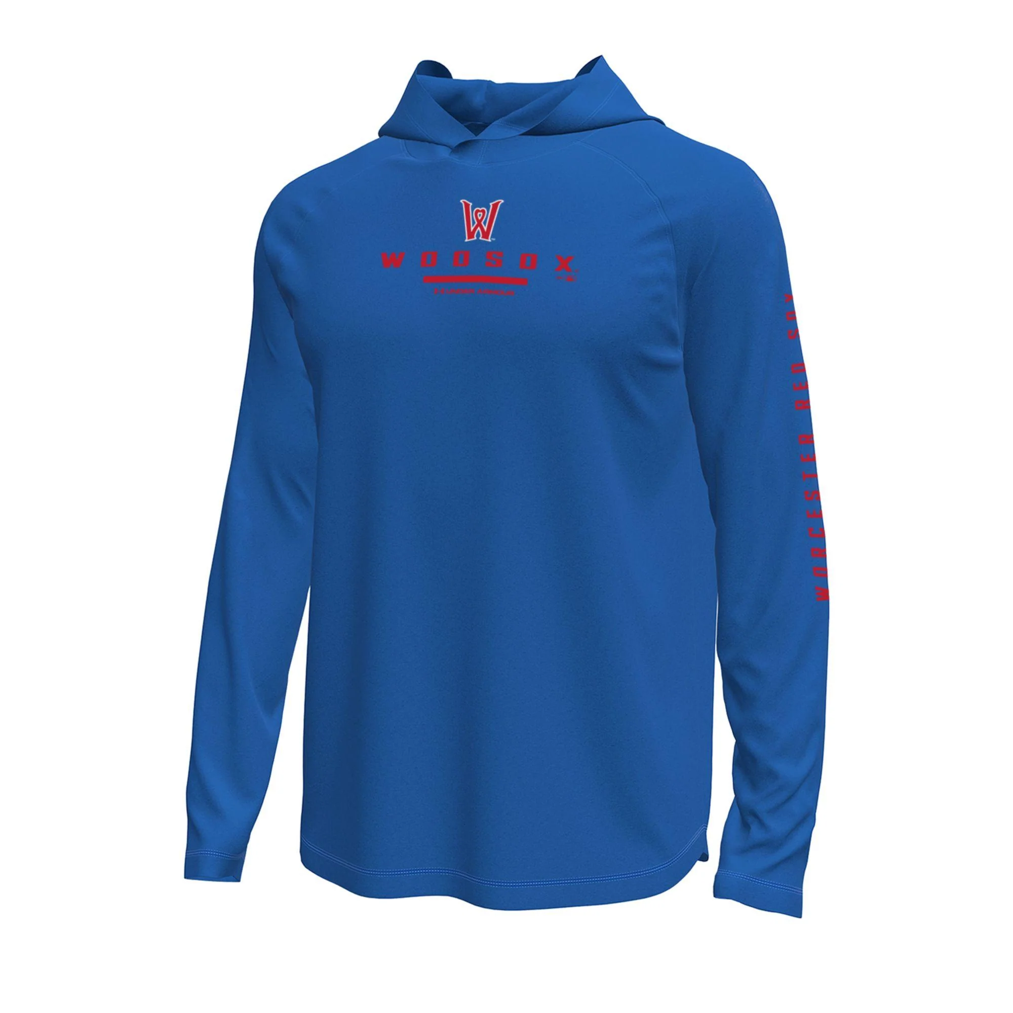 Worcester Red Sox Under Armour Royal Blue Tech Stretch Long Sleeve Hoodie