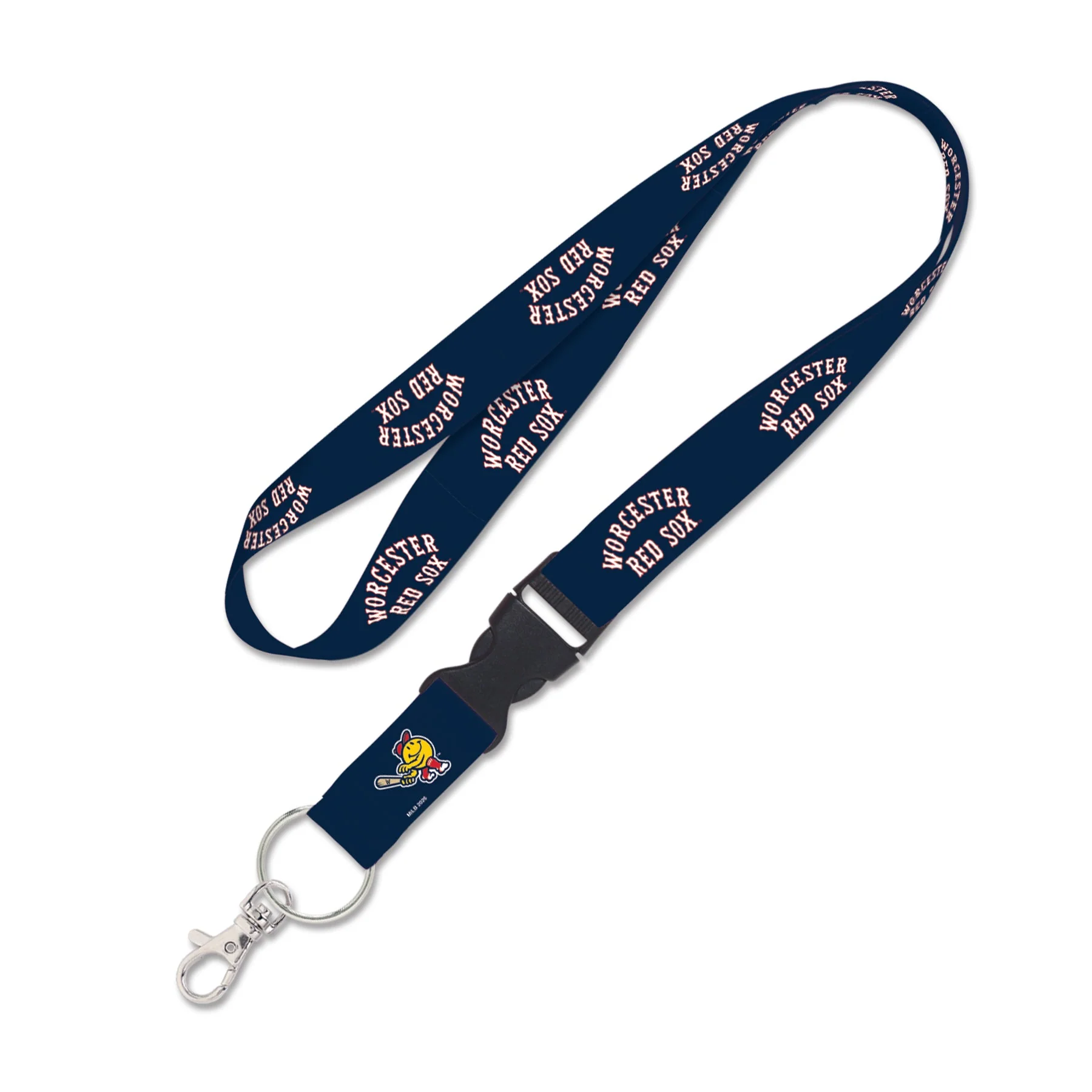 Worcester Red Sox Wincraft Wordmark Buckle Lanyard