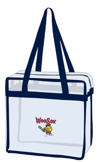 Worcester Red Sox Wincraft Clear Tote Bag Primary Logo