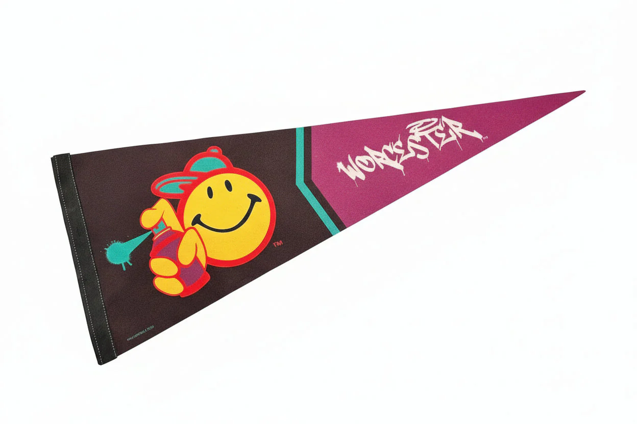 Worcester Red Sox Wincraft Premium Pennant Art Of The Woo