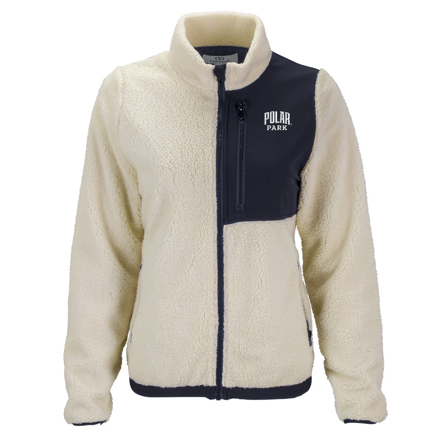 Worcester Red Sox Women's Cream Polar Park Denali Jacket