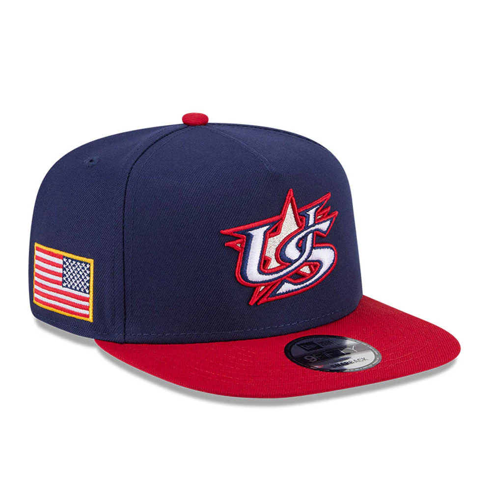World Baseball Classic New Era 9Fifty A-Frame Snapback USA Adjustable cap