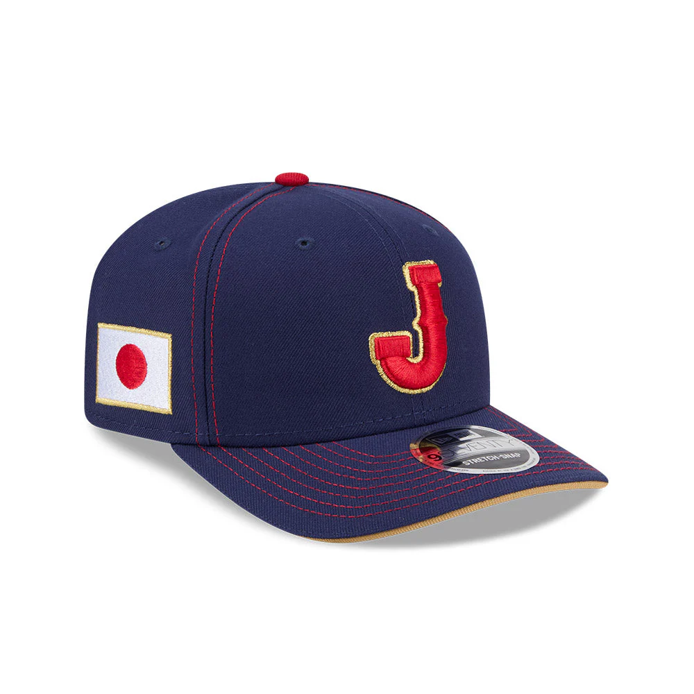 World Baseball Classic New Era 9Seventy Stretch-snap Japan Adjustable cap