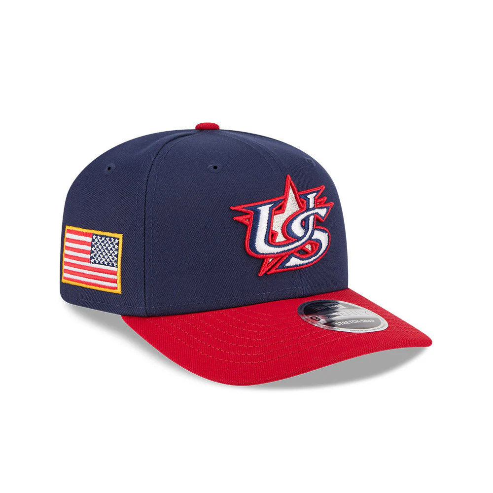 World Baseball Classic New Era 9Seventy Stretch-snap USA Adjustable cap