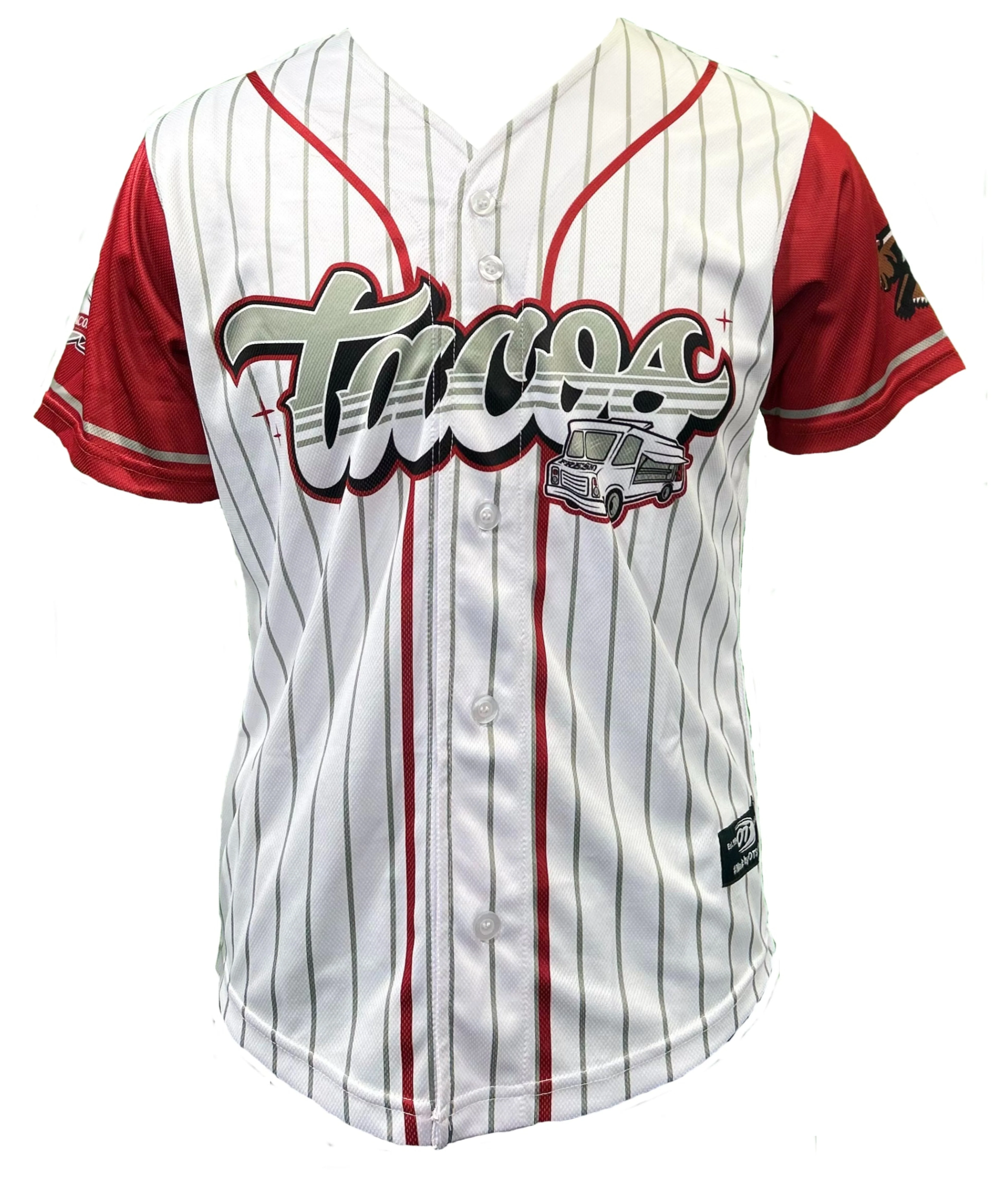 Fresno Grizzlies Youth Tacos Sublimated Replica Jersey