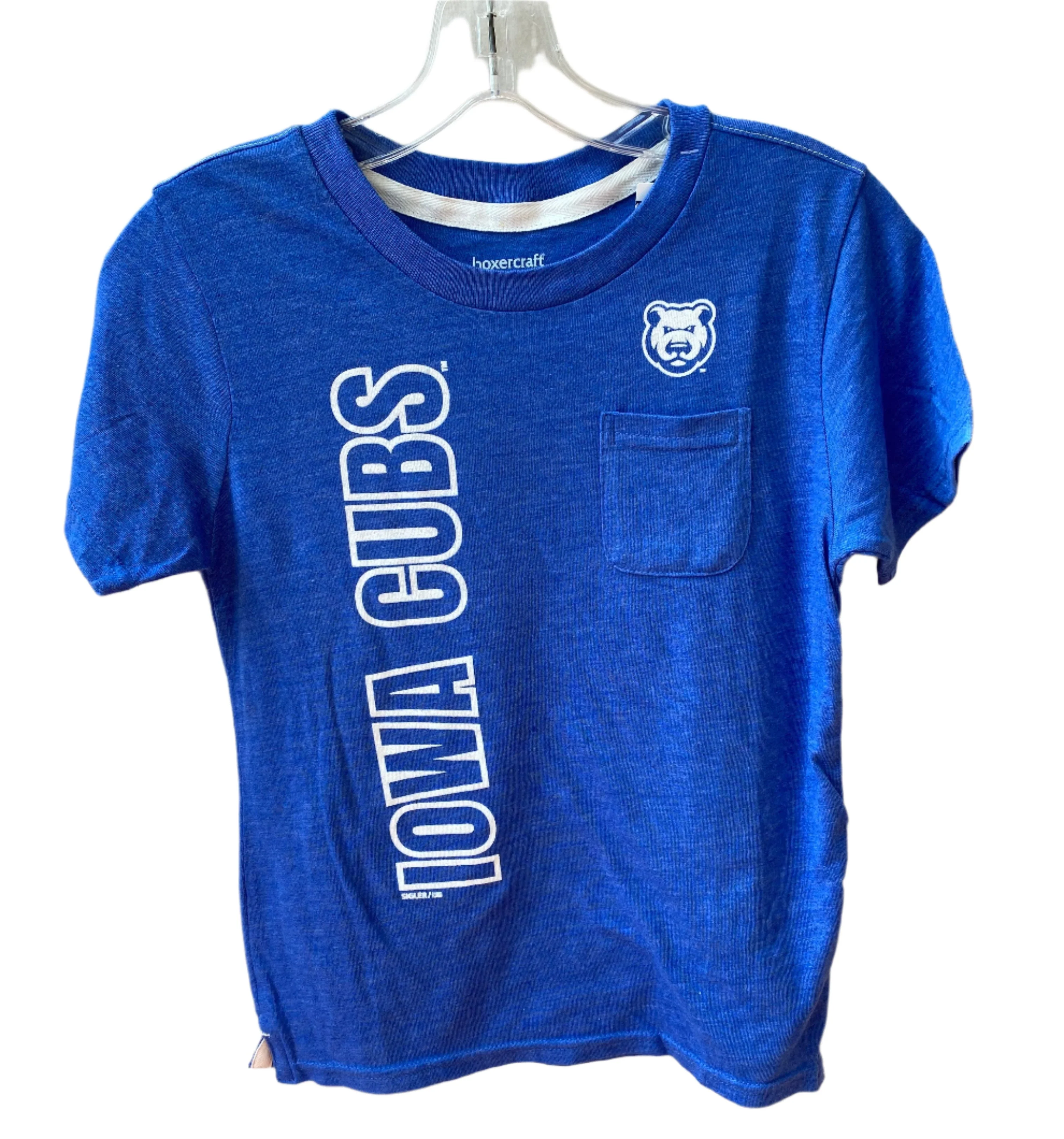 Youth Iowa Cubs Quarterback Pocket Tee - Image 2