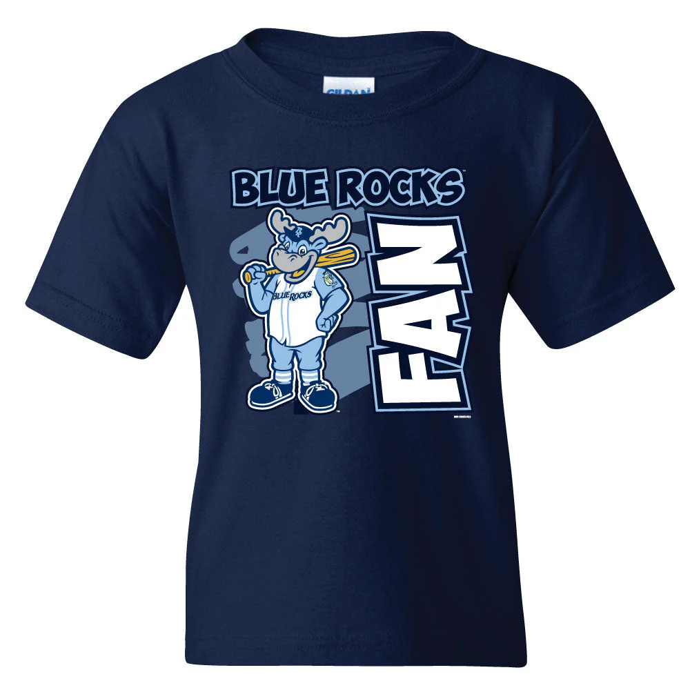 Youth Navy Rocky Fan Tee