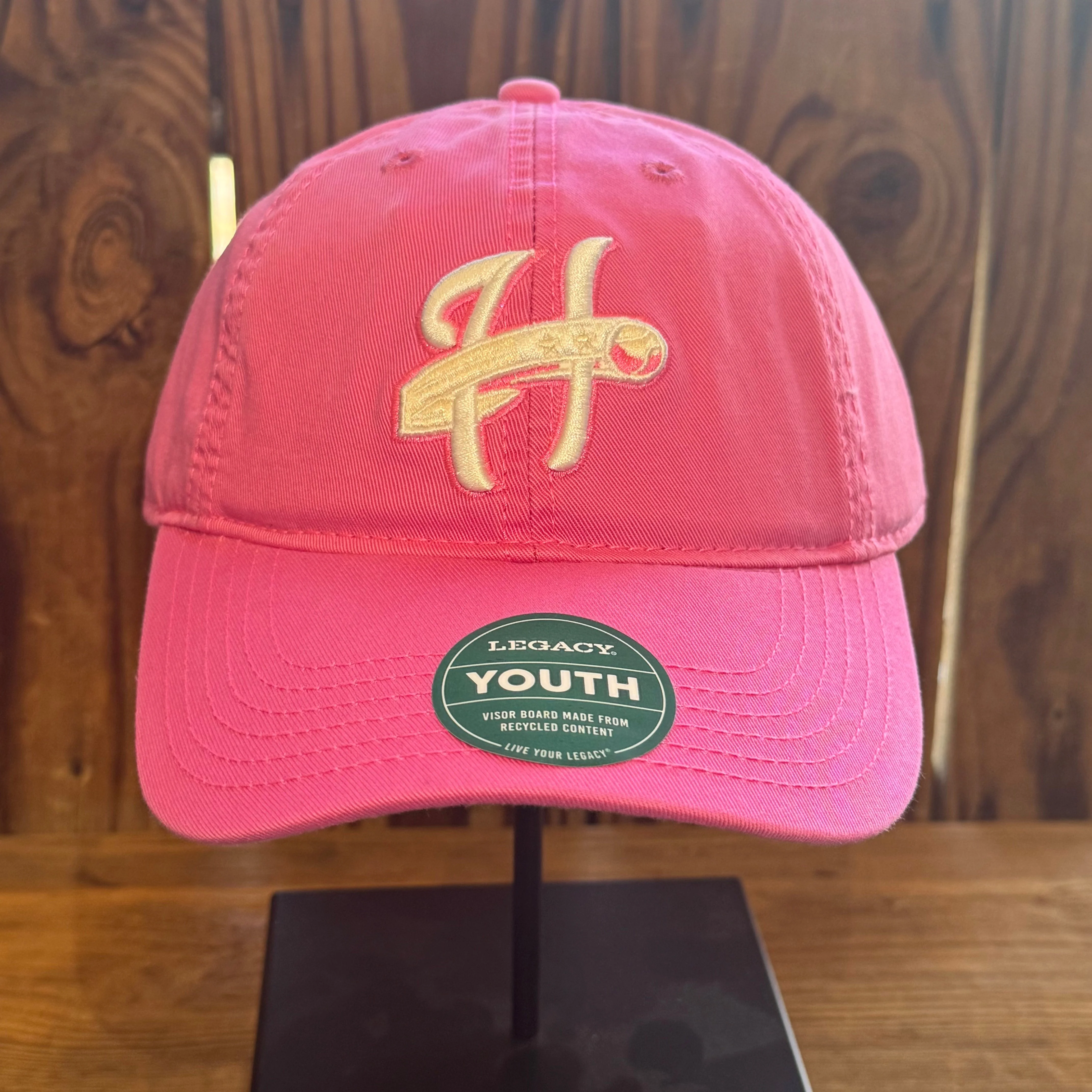 Harrisburg Senators Youth Pink and White L2 Cap
