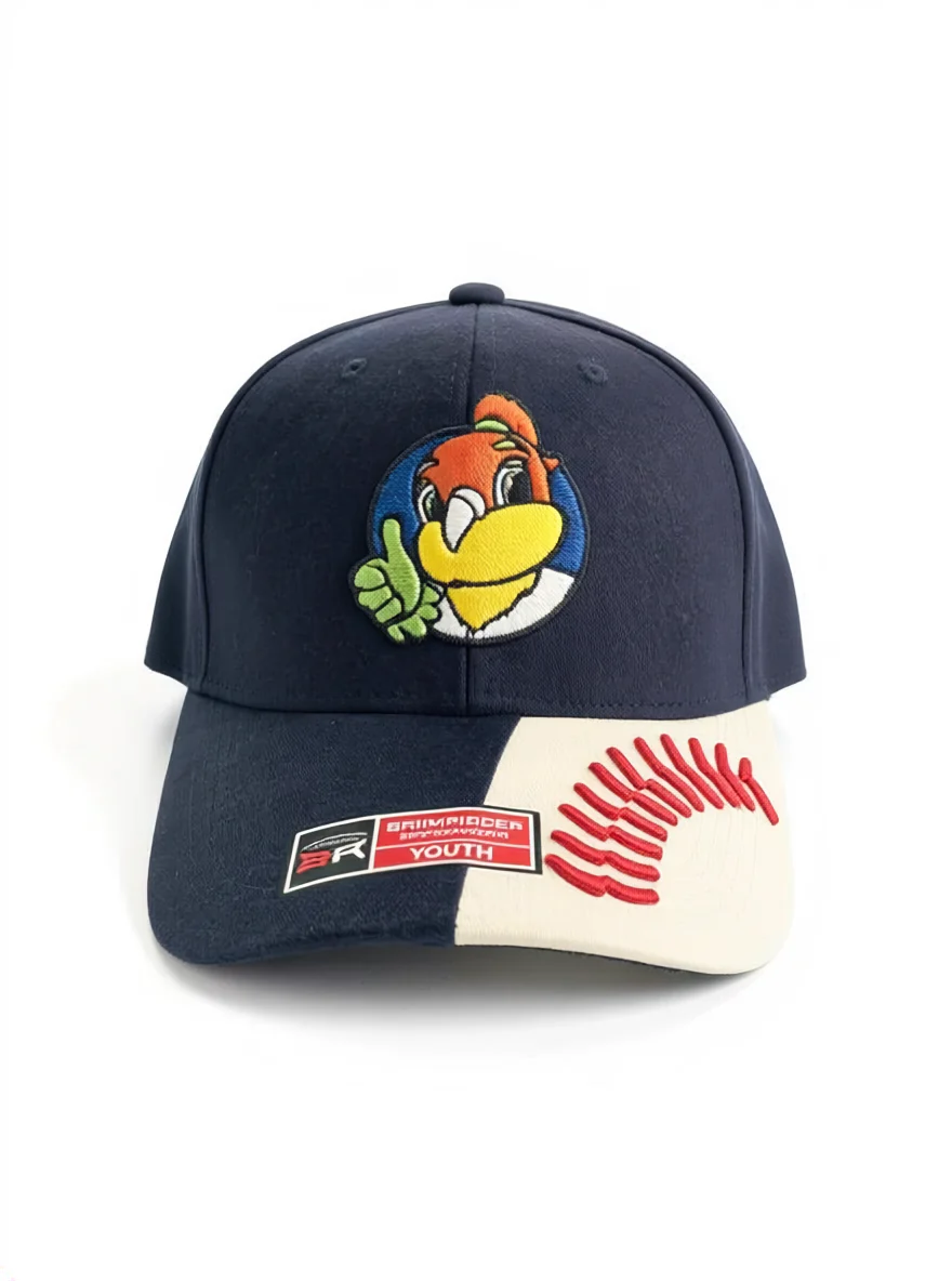 Youth Sparkle Baseball Stitches Hat