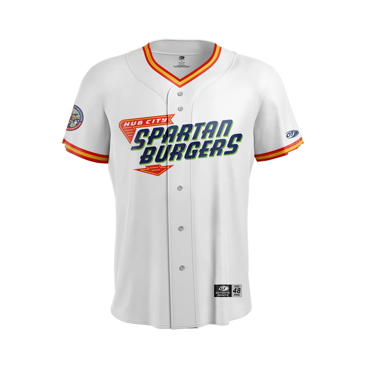 Youth Sublimated White Jersey