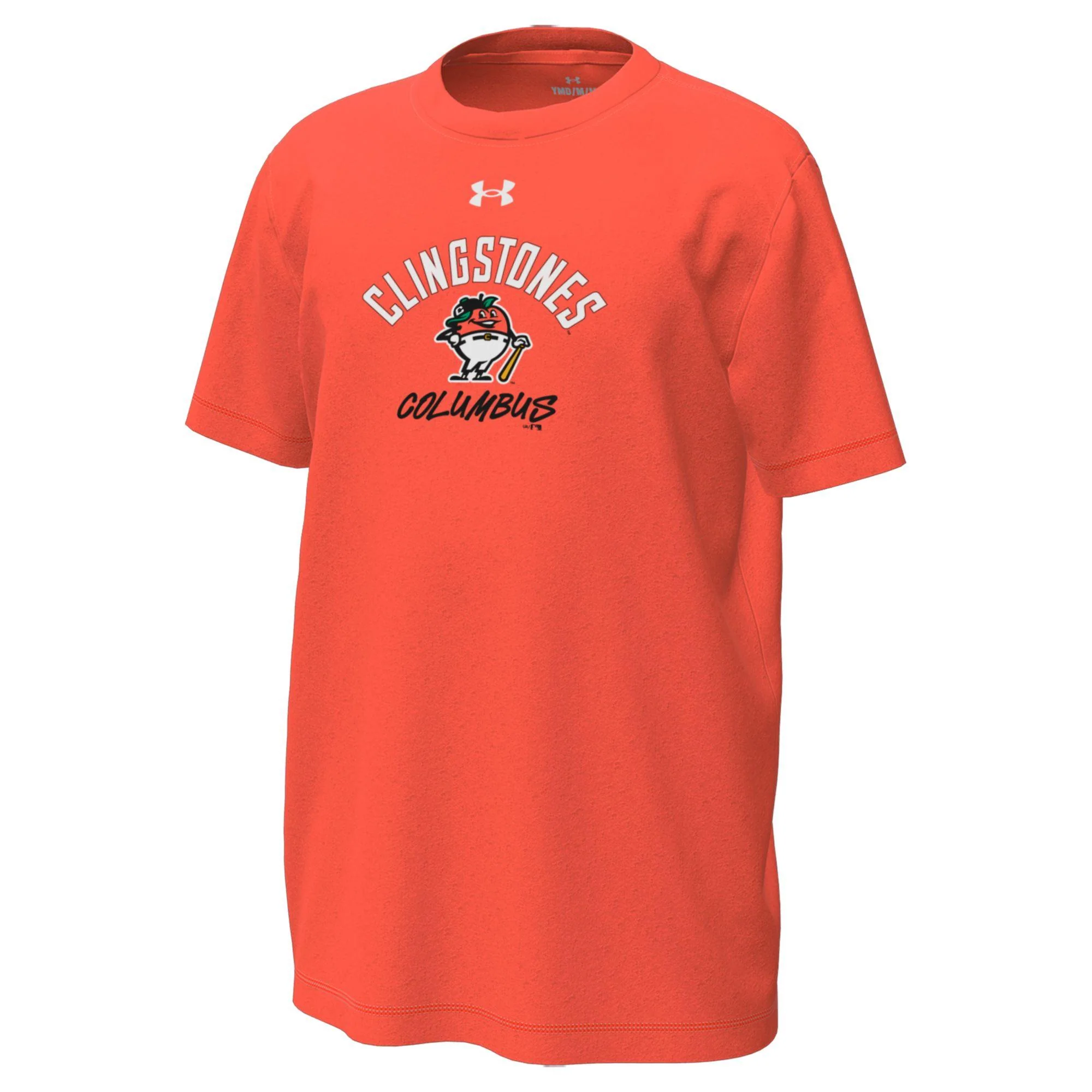 Youth Tech Stretch Short Sleeve Orange Tee